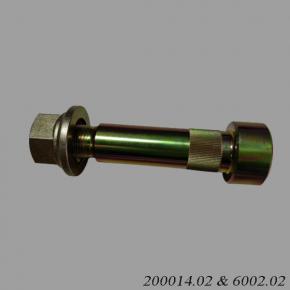 KoneCranes 200014.02 Wheel Bolt (168mm) & 6002.002 Wheel Nut For KoneCrane Container Loader