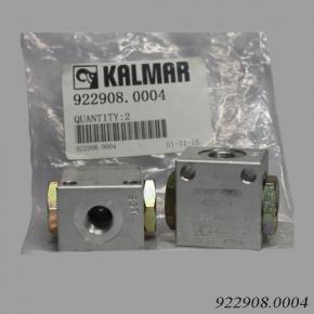 Kalmar 922908.0004 Shuttle Valve Pneumatic Hydraulic Component Pressure Aluminum Alloy Shuttle Valve