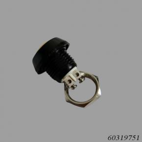 Kalmar 60319751 Push Button Switch 59-515 Yellow (ITW) M12 Round Screw