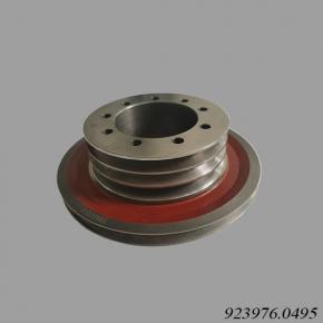 Kalmar Reach Stacker 923976.0495 Crankshaft Pulley For Volvo TAD720VE Engine Volvo Penta 20555448